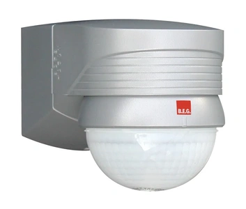 Изображение Датчик движения B.E.G. LC-plus 280 серебристый (91048)