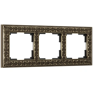 Изображение Рамка на 3 поста (бронза) W0031512