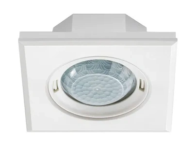 Изображение Датчик присутствия ESYLUX PD-FLAT 360i/8 SQUARE WHITE DALI (EP10427558)
