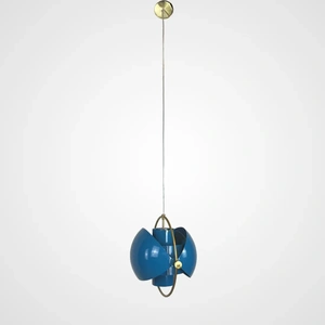 Изображение Люстра Louis Weisdorff Multi-Lite Pendant Blue By Imperiumloft