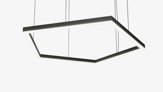 Изображение Светильник интерьерный Светильник SILED PENTAGO 02 PROFILE-985 72 Вт.