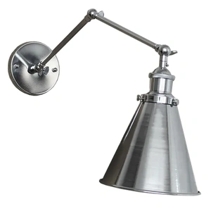 Изображение Бра 20Th C Library Single Sconce Silver Ii By Imperiumloft