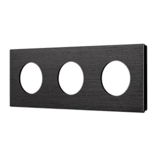 Рамка алюминиевая FRM-PRESTO-ALR-3-BK (Arlight, -) - Изображение