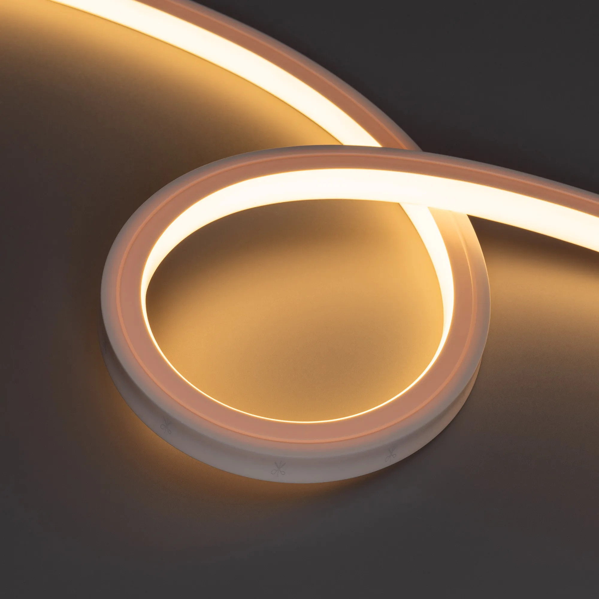 Лента герметичная NOVA-TOP-PU-A120-16x15mm 24V Warm2700 (10 W/m, IP68, 1m, wire x1) (Arlight, Полиуретан) - Изображение