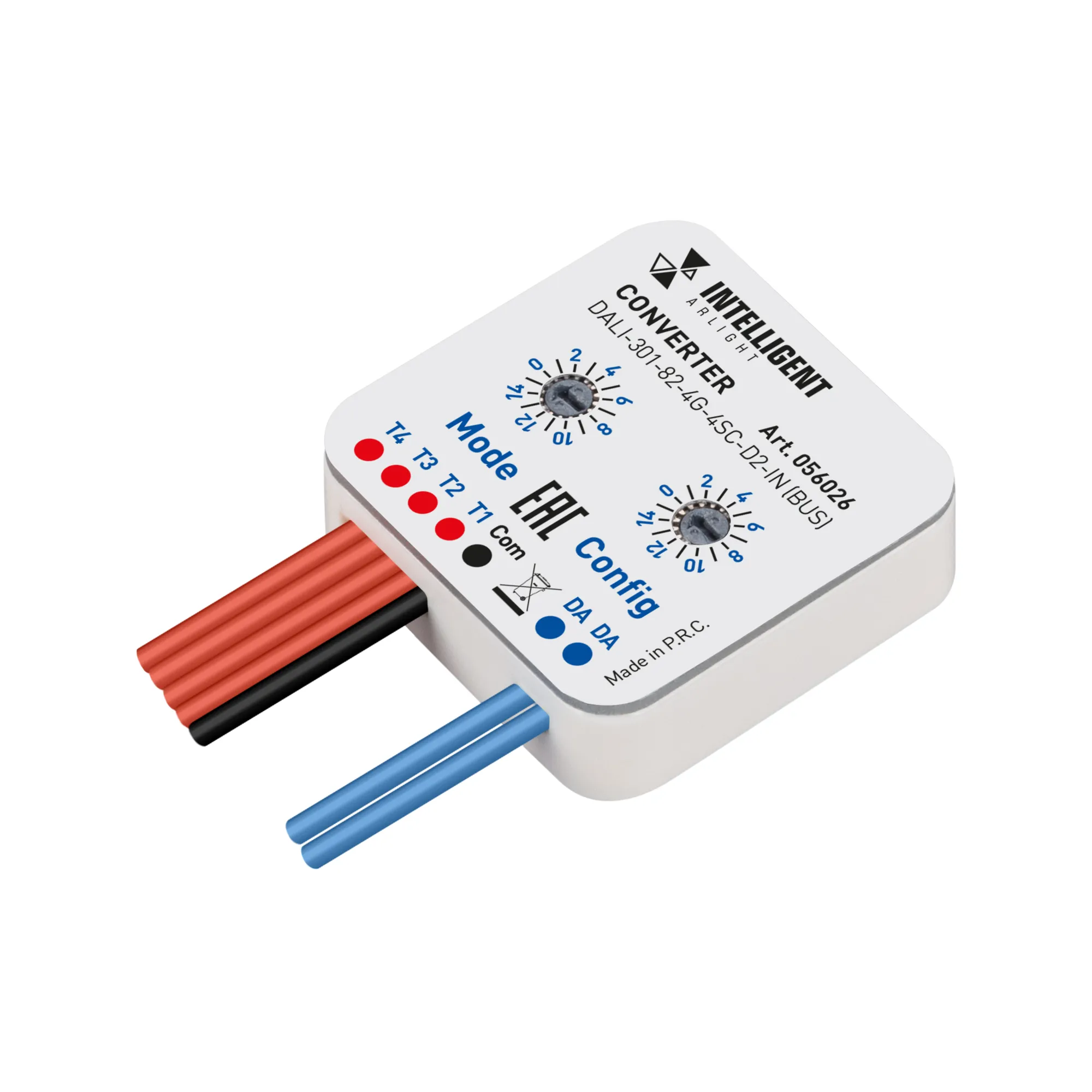 INTELLIGENT ARLIGHT Конвертер DALI-301-82-4G-4SC-D2-IN (BUS) (IARL, IP20 Пластик, 3 года) - Изображение