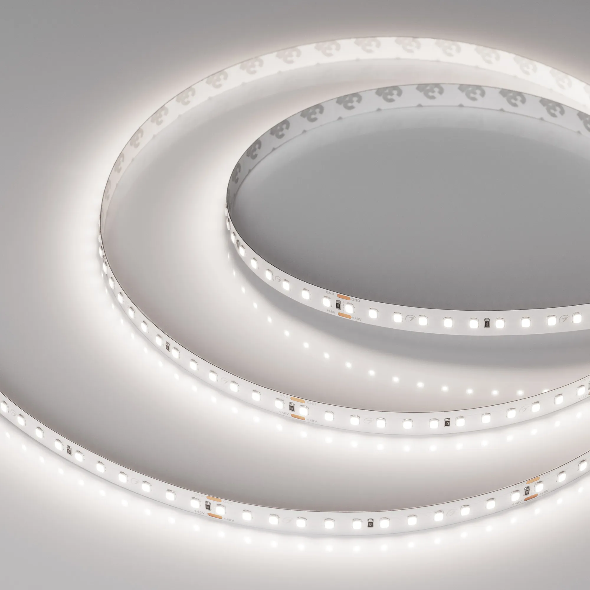 Лента UL-A120-10mm 48V Day5000 (10 W/m, IP20, 30m) (Arlight, Открытый) - Изображение