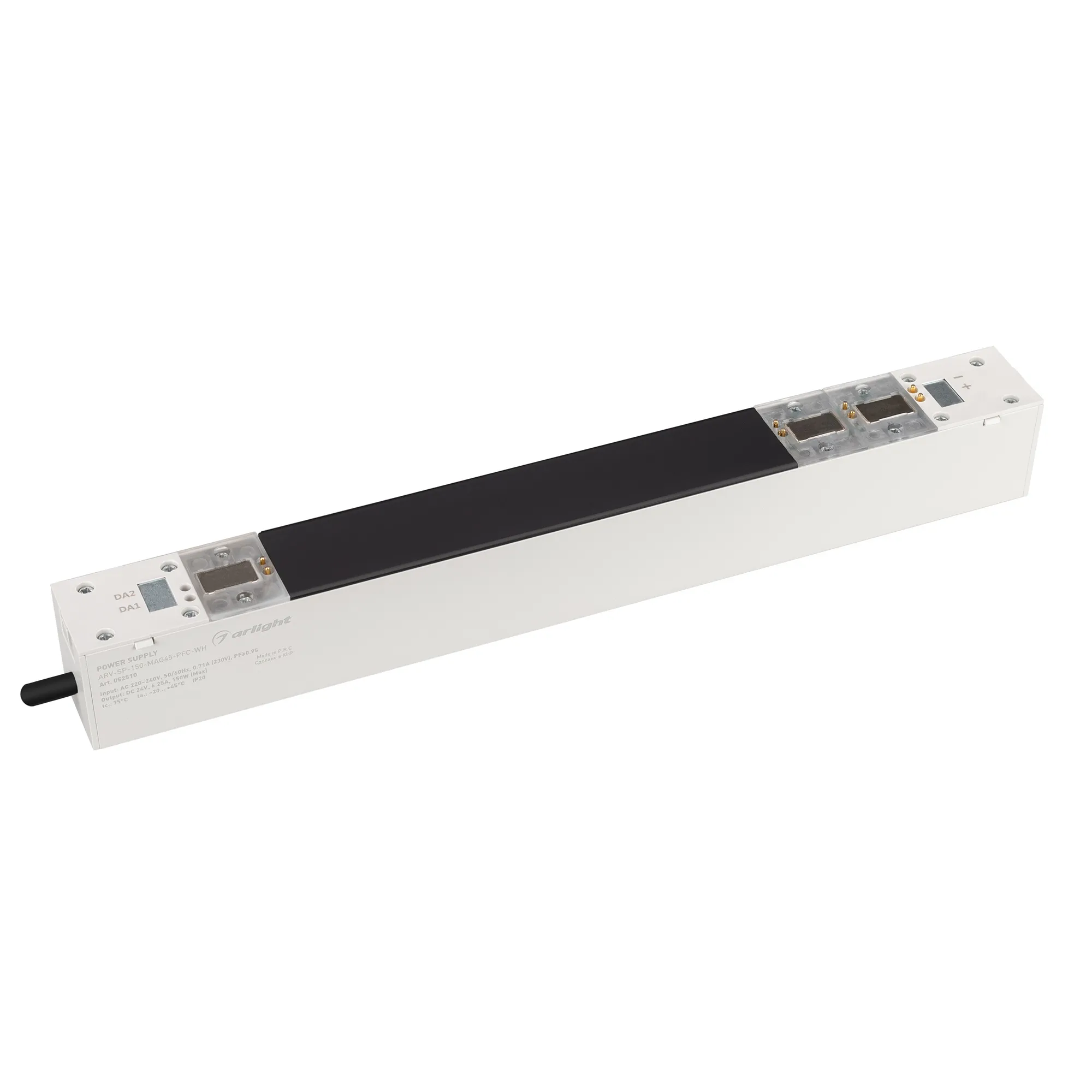 Блок питания ARV-SP-150-MAG45-PFC-WH (24V, 6.25A, 150W) (Arlight, IP20 Пластик, 5 лет) - Изображение