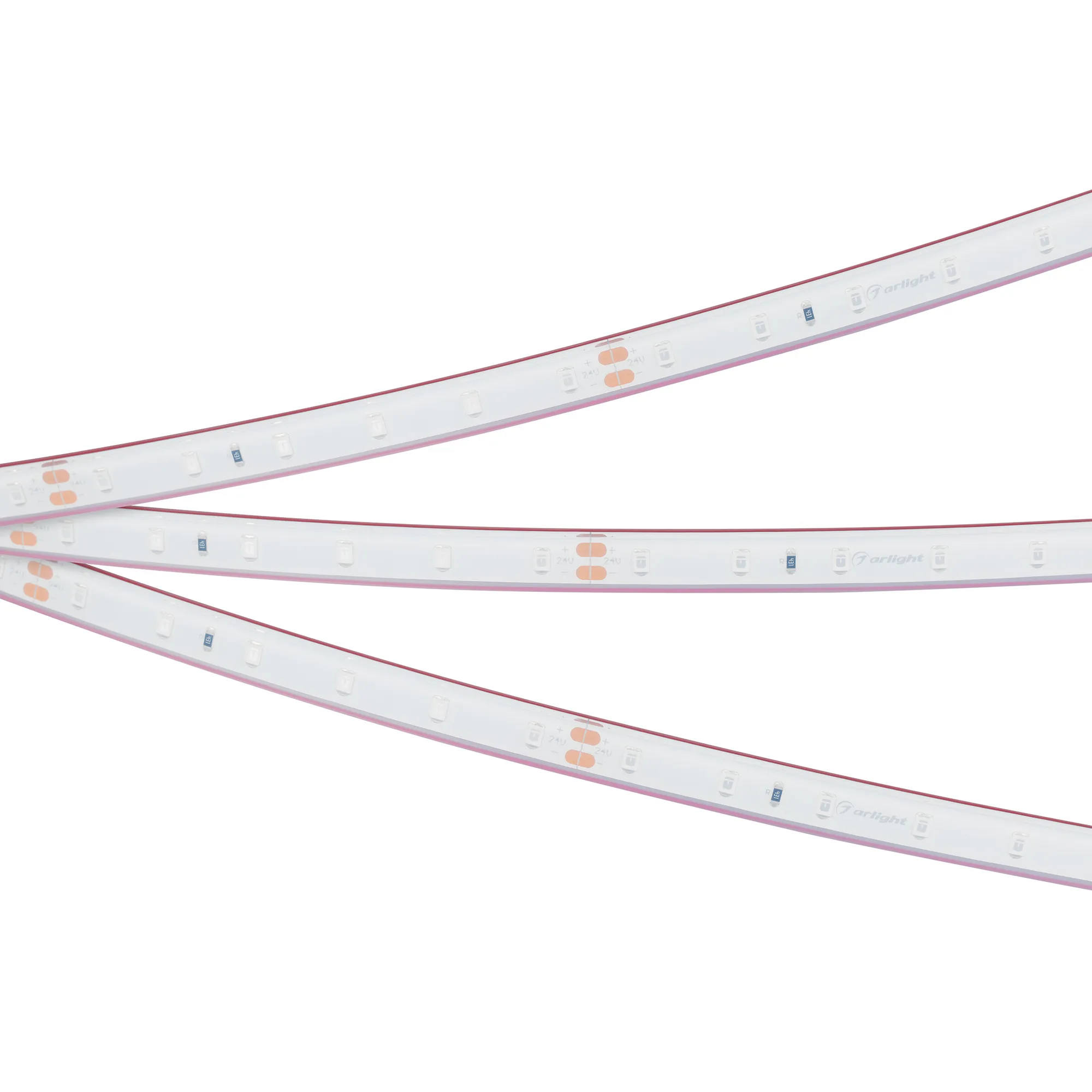 Лента светодиодная герметичная RTW-PFS-A60-11mm 24V Green (4.8 W/m, IP68, 2835, 5m) (Arlight, -)