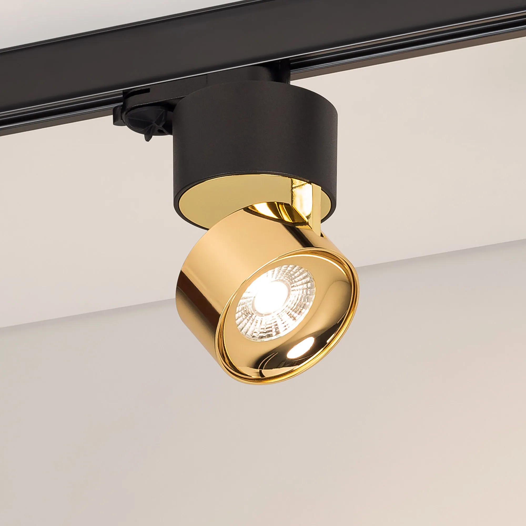 Светильник SP-PLURIO-TRACK-4TR-R77-9W Day4000 (BK-BRS, 36 deg, 230V) (Arlight, IP20 Металл, 3 года) - Изображение