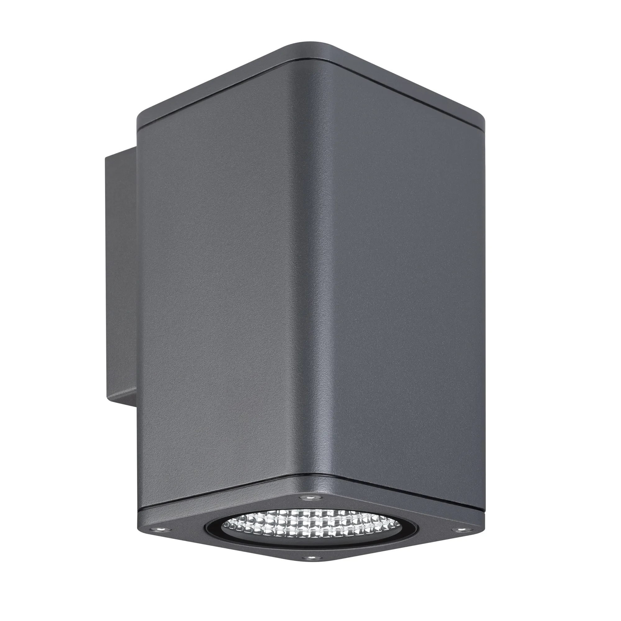 Светильник LGD-EVO-WALL-S100x100-12W Warm3000 (GR, 44 deg, 230V) (Arlight, IP54 Металл, 3 года) - Изображение
