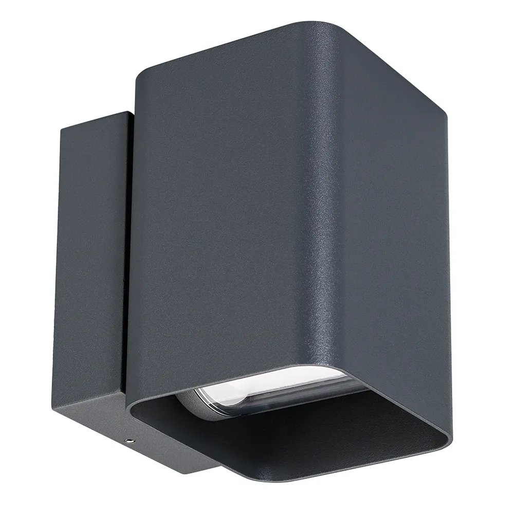 Светильник LGD-WALL-VARIO-S104x129-2x6W Day4000 (GR, 1-80 deg) (Arlight, IP54 Металл, 3 года) - Изображение