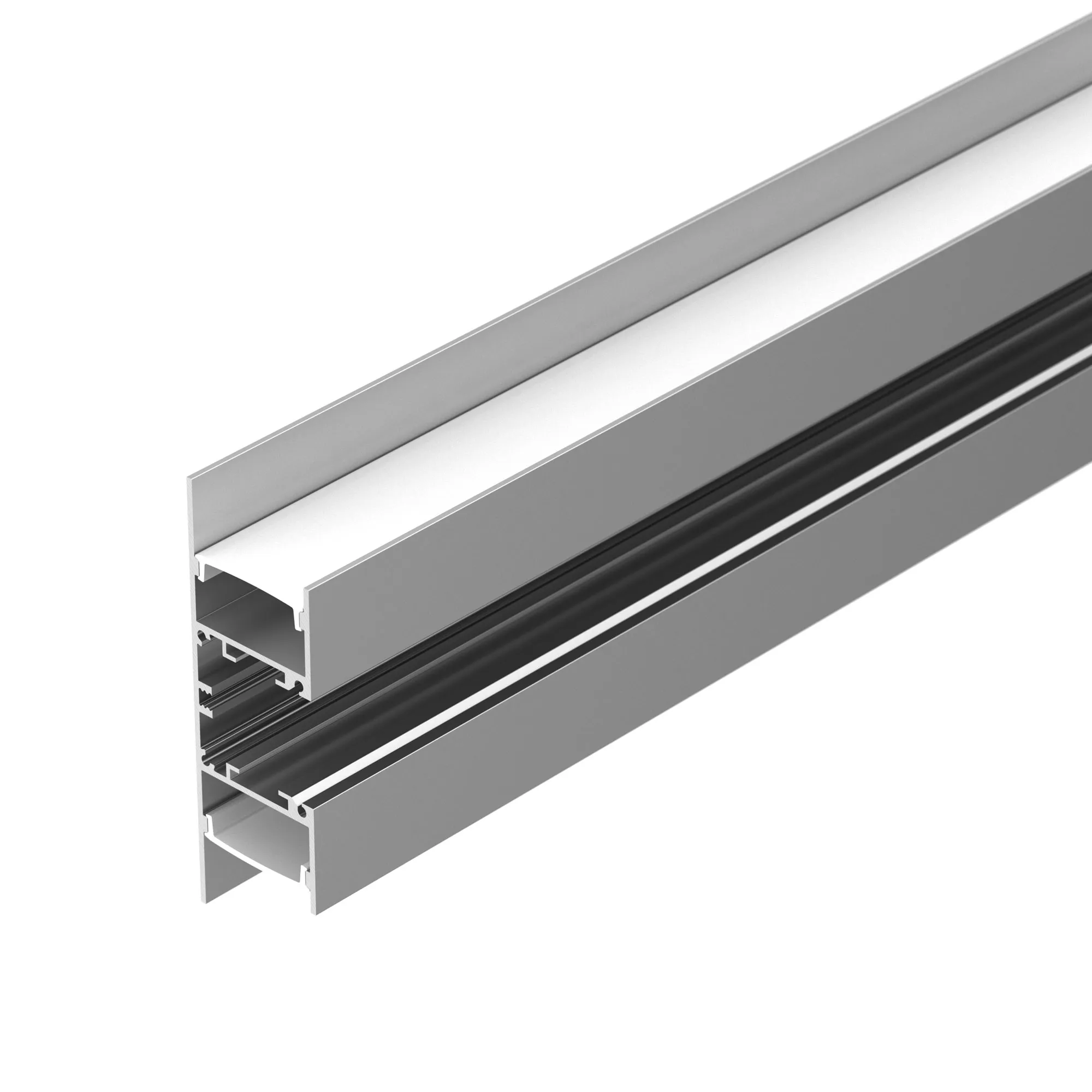 Профиль WALL-2575-DUAL-2000 ANOD (Arlight, Алюминий) - Изображение