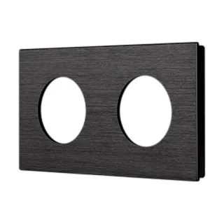 Рамка алюминиевая FRM-PRESTO-ALR-2-BK (Arlight, -) - Изображение