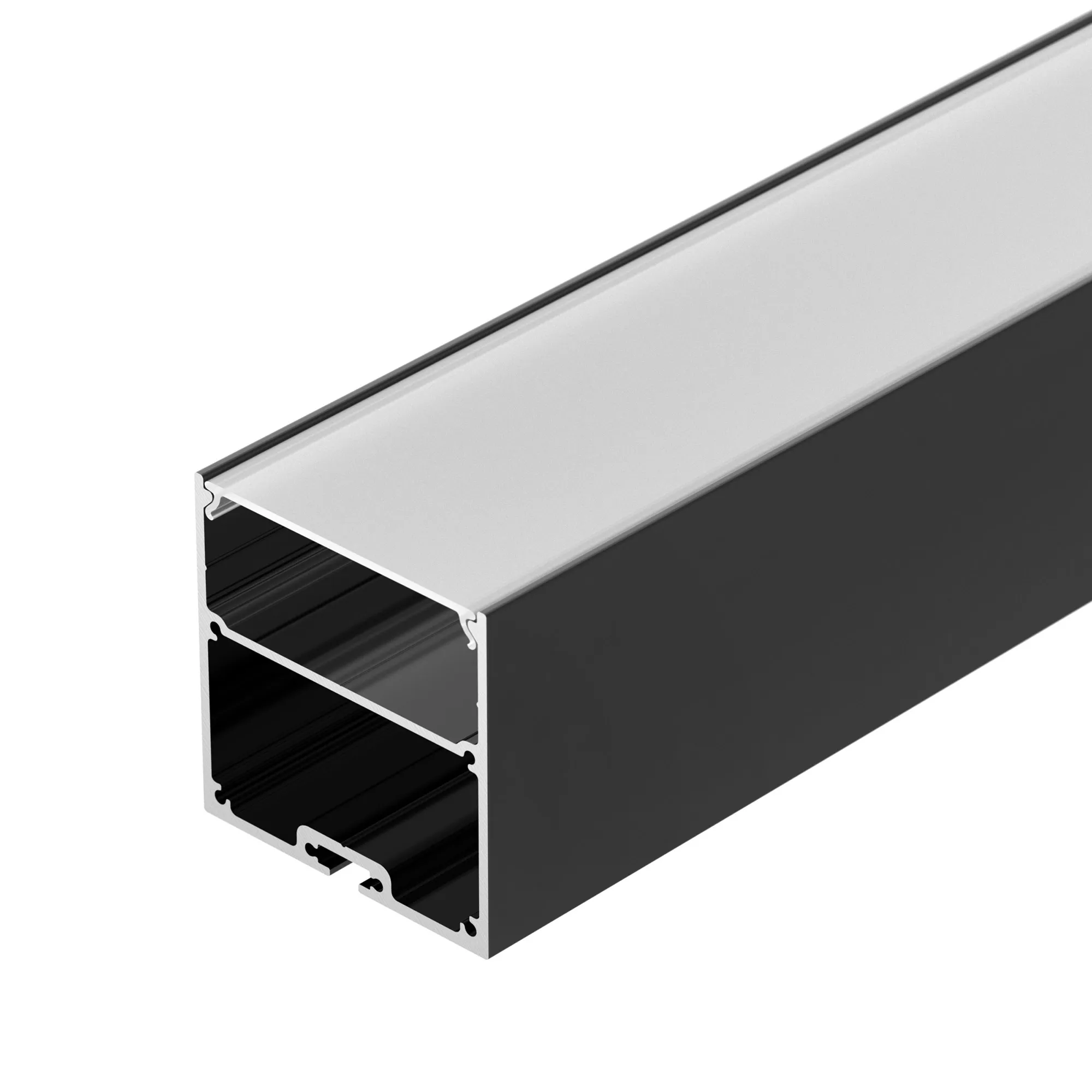 Профиль SL-LINE-5050-LW-2000 ANOD BLACK (Arlight, Алюминий) - Изображение