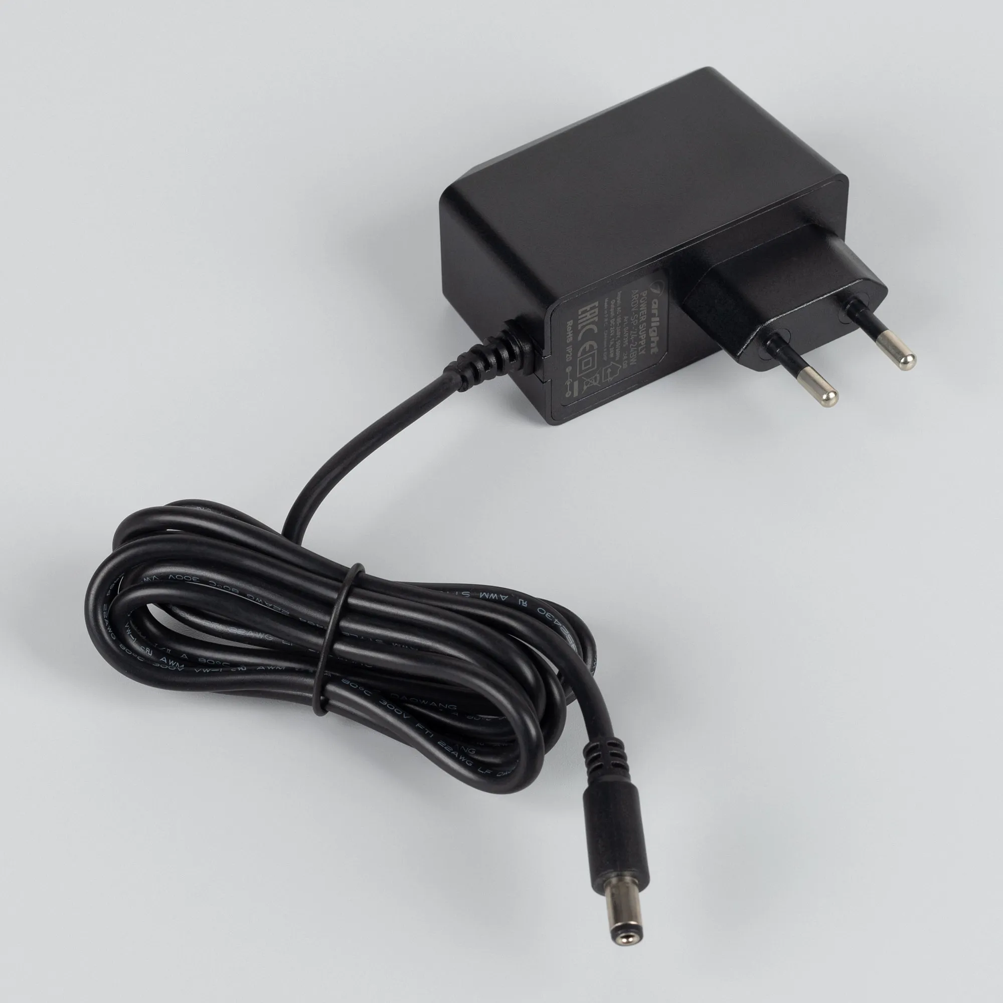Блок питания ARDV-SP-24-24BW (24V, 1A, 24W) (Arlight, Адаптер, 5 лет) - Изображение