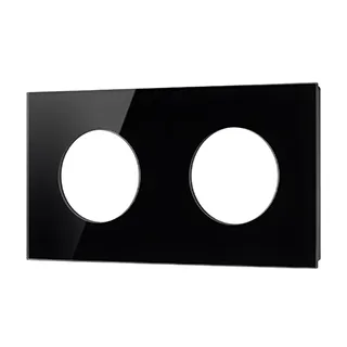 Рамка стеклянная FRM-GLARE-GC-2-BK (Arlight, -) - Изображение