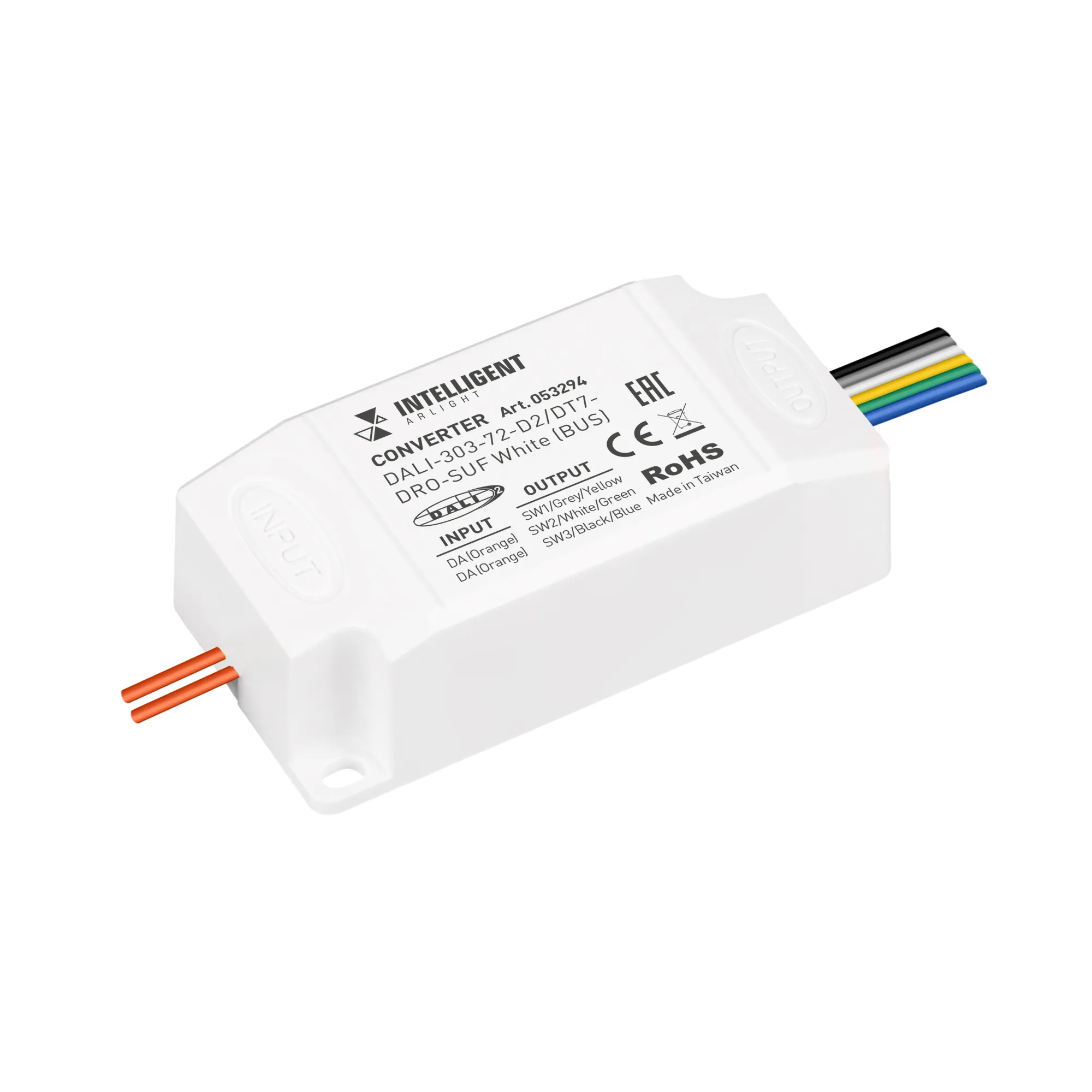 INTELLIGENT ARLIGHT Конвертер DALI-303-72-D2/DT7-DRO-SUF White (BUS) (IARL, Пластик) - Изображение