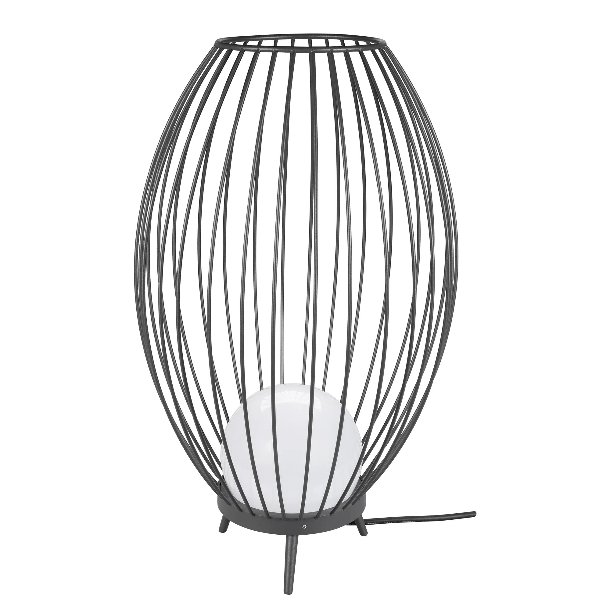 Светильник LGD-PEARL-BOLL-H574-12W Warm3000 (GR, 164 deg, 230V) (Arlight, IP65 Металл, 3 года) - Изображение