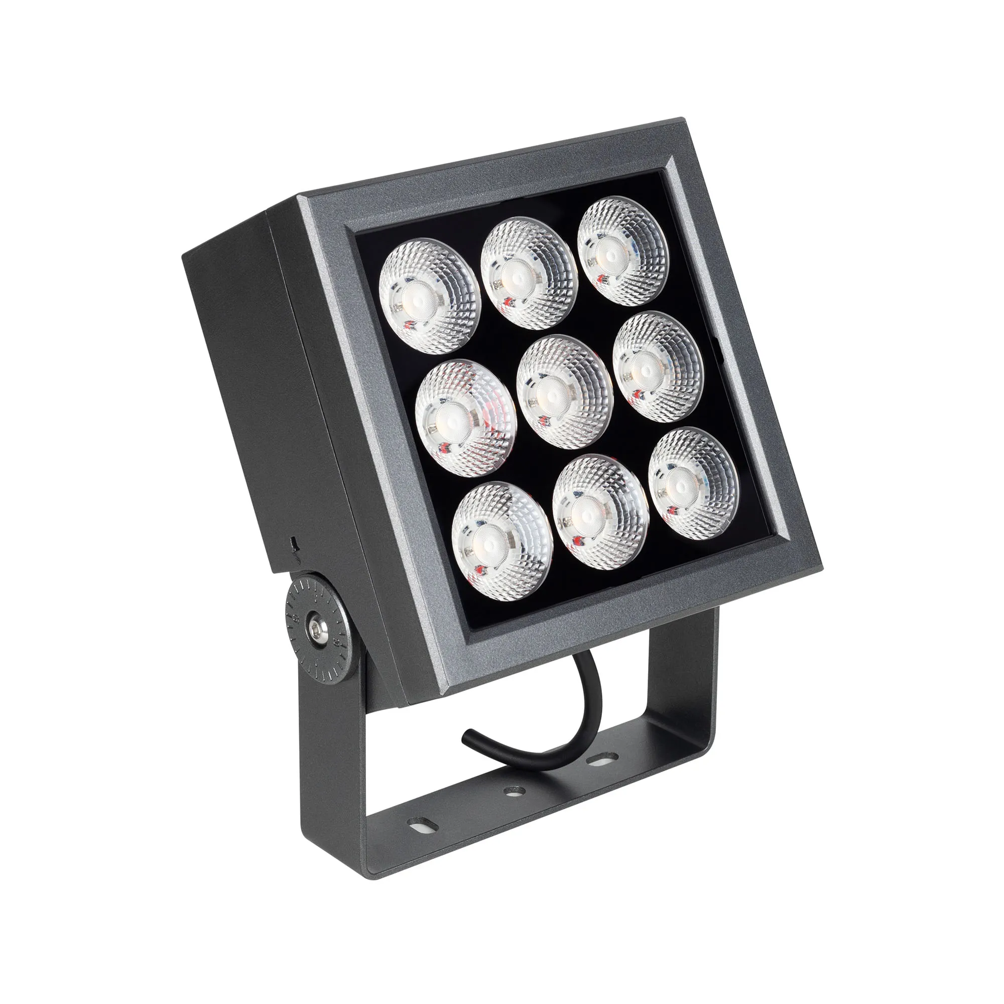 Светильник ALT-BLOCK-S185x185-36W Day4000 (GR, 3 deg, 230V) (Arlight, IP66 Металл, 3 года) - Изображение