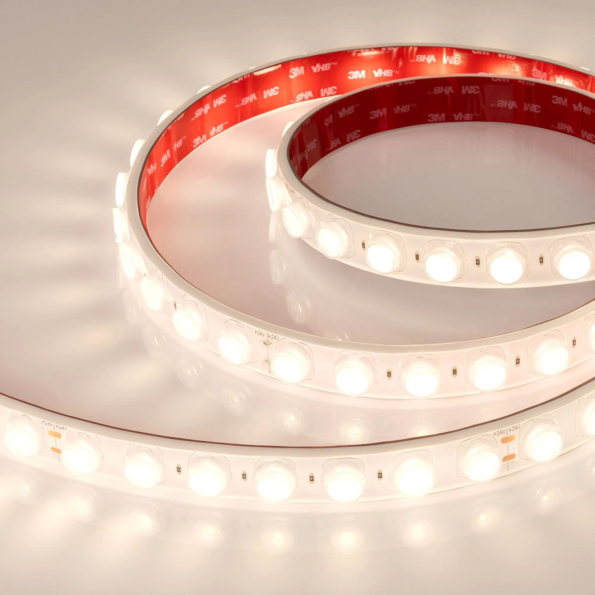 Лента герметичная FLT-PS-A42-23mm 24V Warm2700 (21 W/m, IP67, 30deg, 5m) (Arlight, -) - Изображение