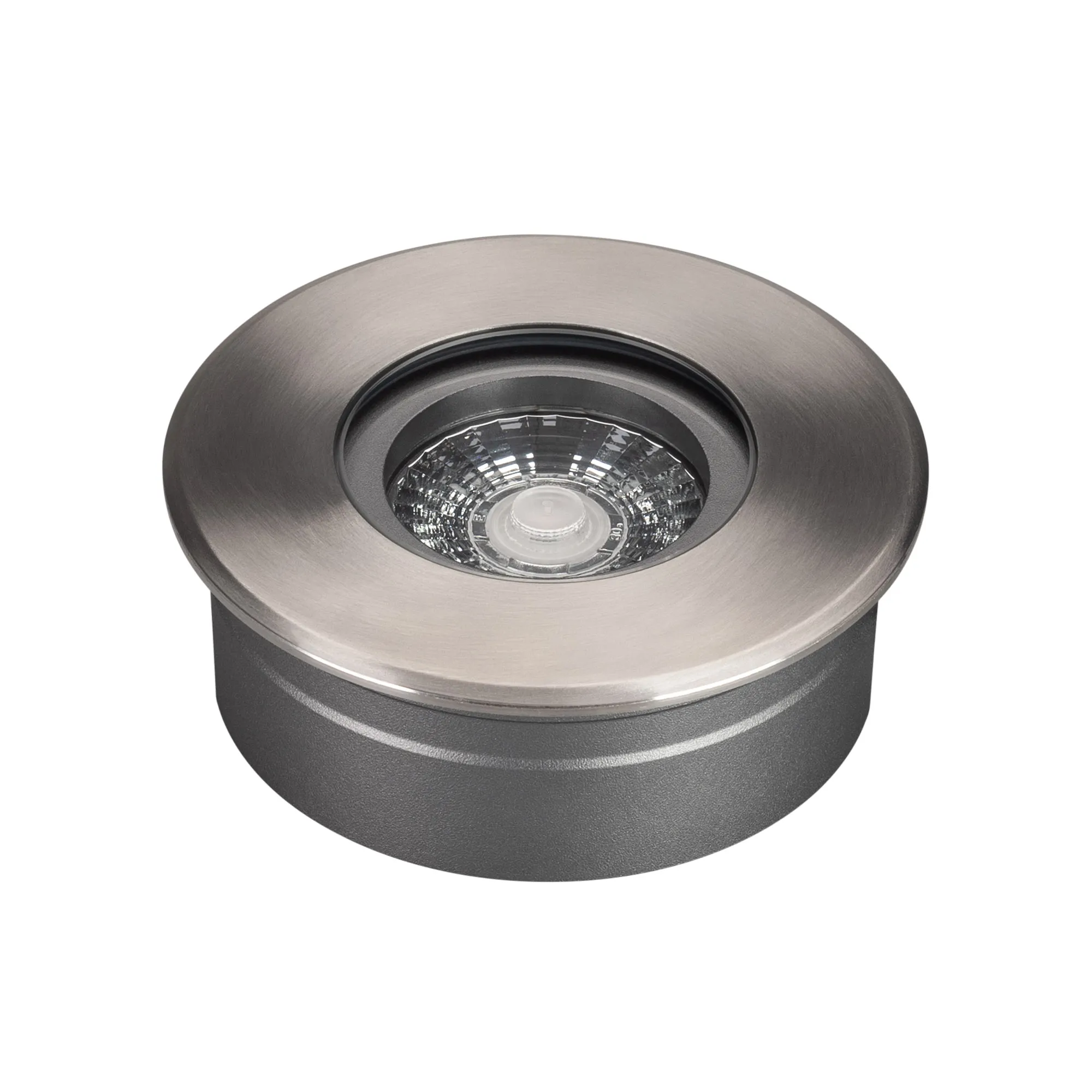 Светильник ART-GROUND-SLIM-R110-6W Warm3000 (SL, 35 deg, 24V) (Arlight, IP67 Металл, 3 года) - Изображение