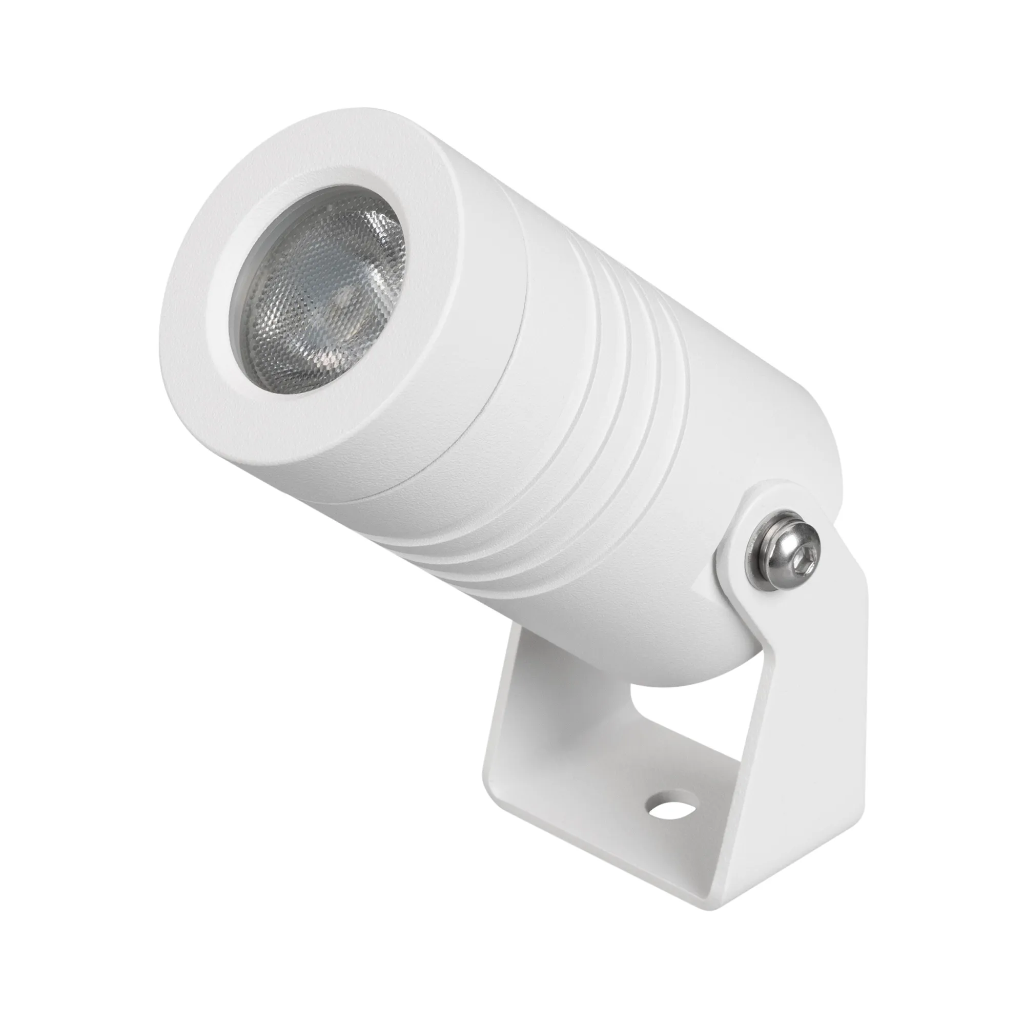 Светильник KT-RAY-COLOR-R42-6W RGB (WH, 25 deg, 12V) (Arlight, IP67 Металл, 3 года) - Изображение