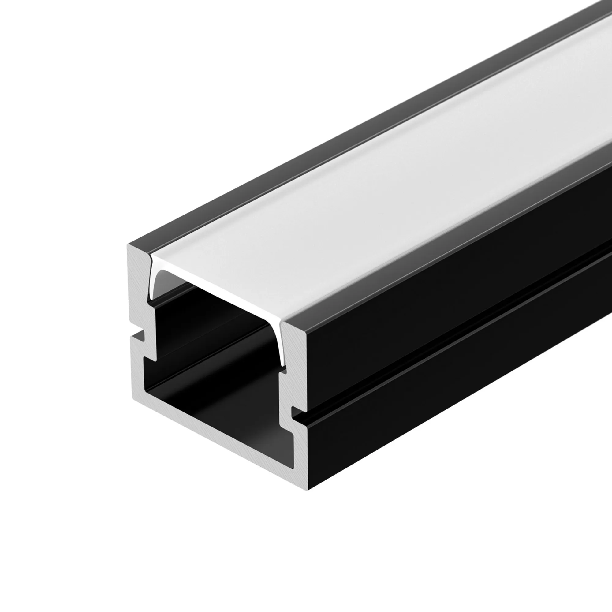 Профиль PDS-SM-2000 ANOD BLACK (Arlight, Алюминий) - Изображение
