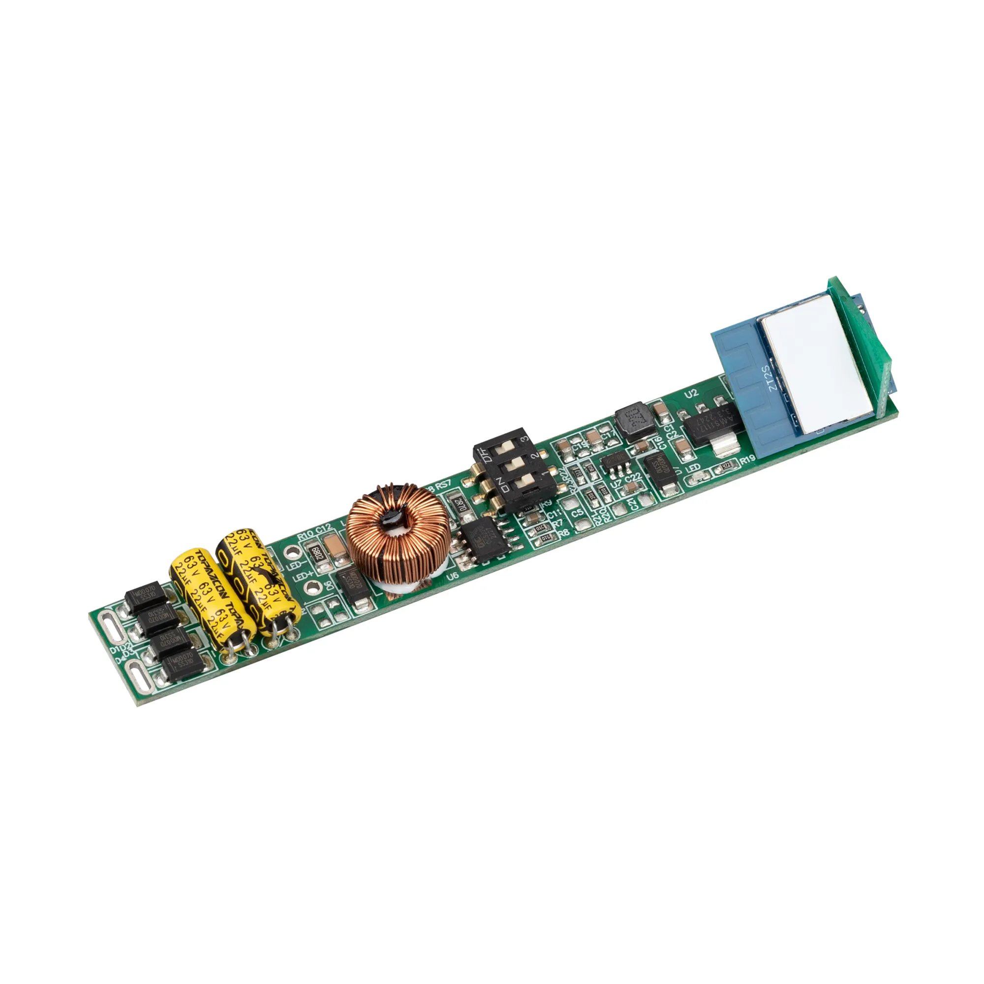 INTELLIGENT ARLIGHT Диммер SMART-CC-201-72-DIM-IN (48V, 1x150-500mA, Track, ZB) (IARL, IP20 Пластик, 5 лет) - Изображение