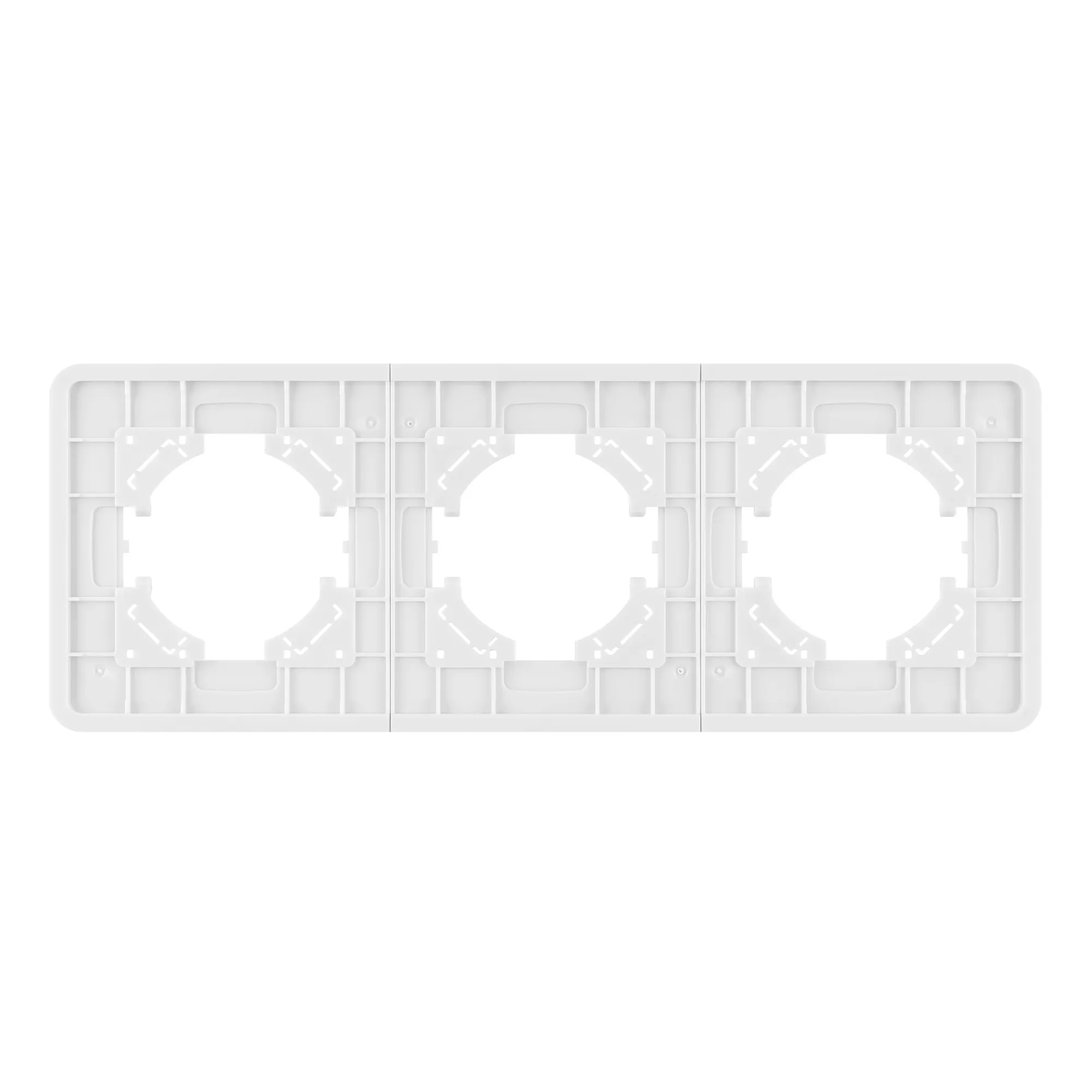 Рамка стеклянная FRM-OMALI-GS-3-WH (Arlight, -) - Изображение