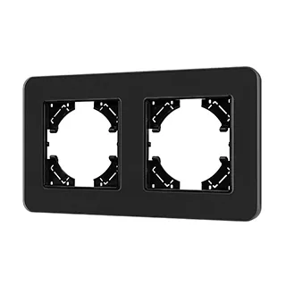 Рамка стеклянная FRM-OMALI-SFGS-2-BK (Arlight, -) - Изображение