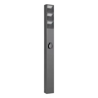 Светильник LGD-TILLIS-BOLL-SOCKET-H900-12W Warm3000 (GR, 92 deg, 230V) (Arlight, IP54 Металл, 3 года) - Изображение