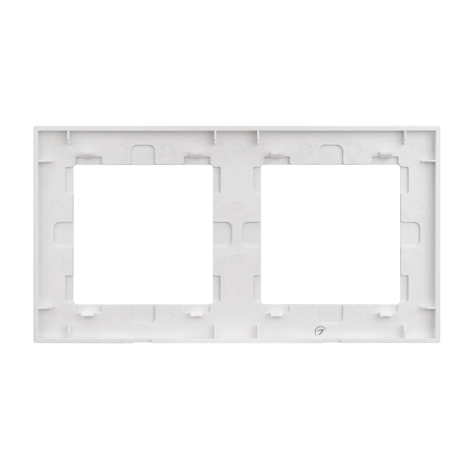 Рамка стеклянная FRM-GLARE-GS-2-WH (Arlight, -) - Изображение