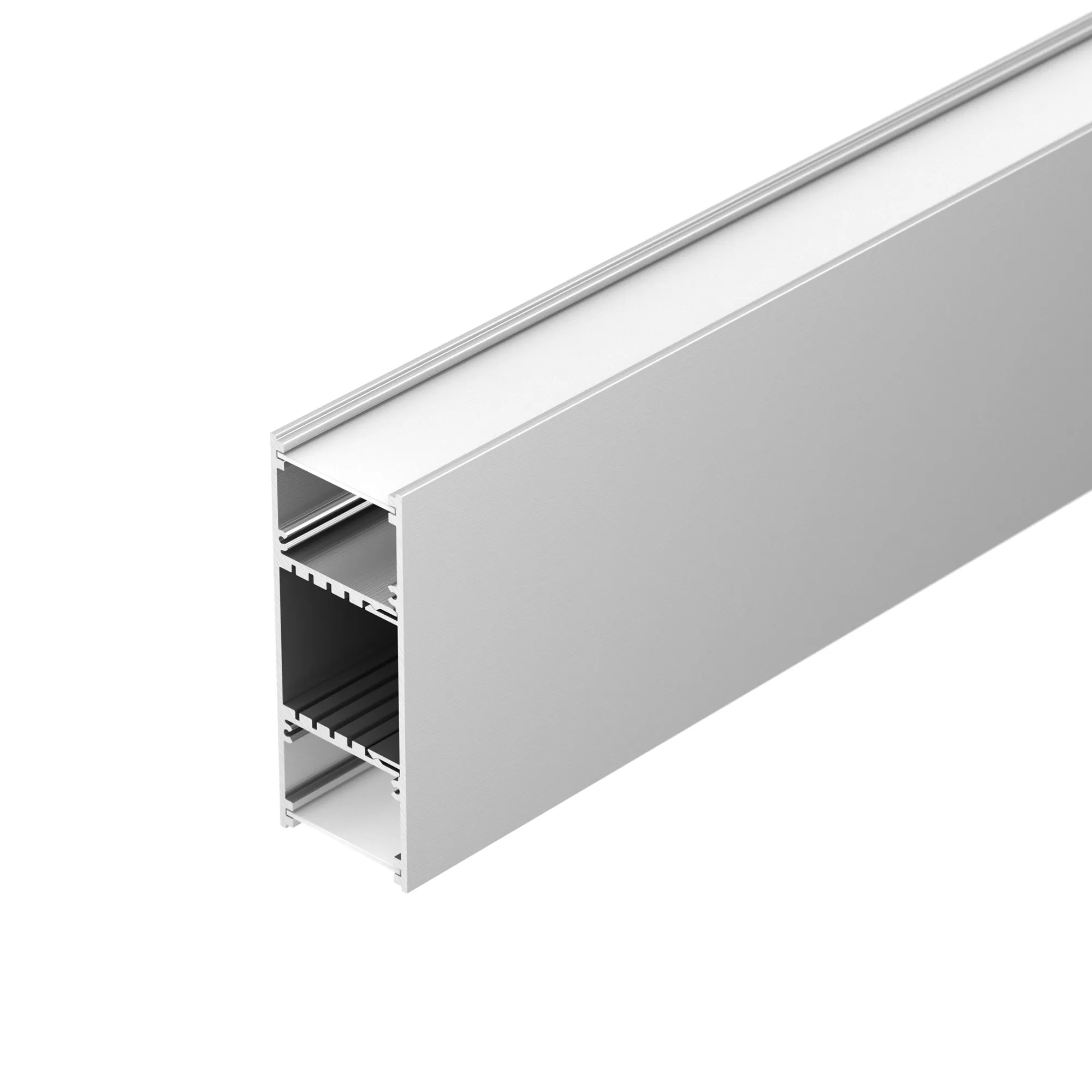 Профиль ARH-WALL-3385-DUAL-2000 ANOD (Arlight, Алюминий) - Изображение