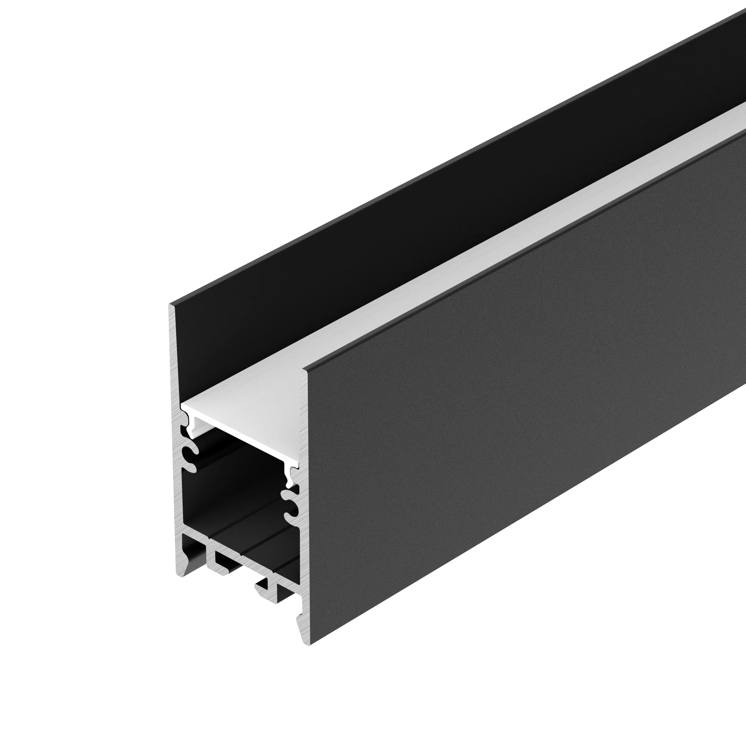 Профиль SL-COMFORT-2542-2000 BLACK (Arlight, Алюминий) - Изображение