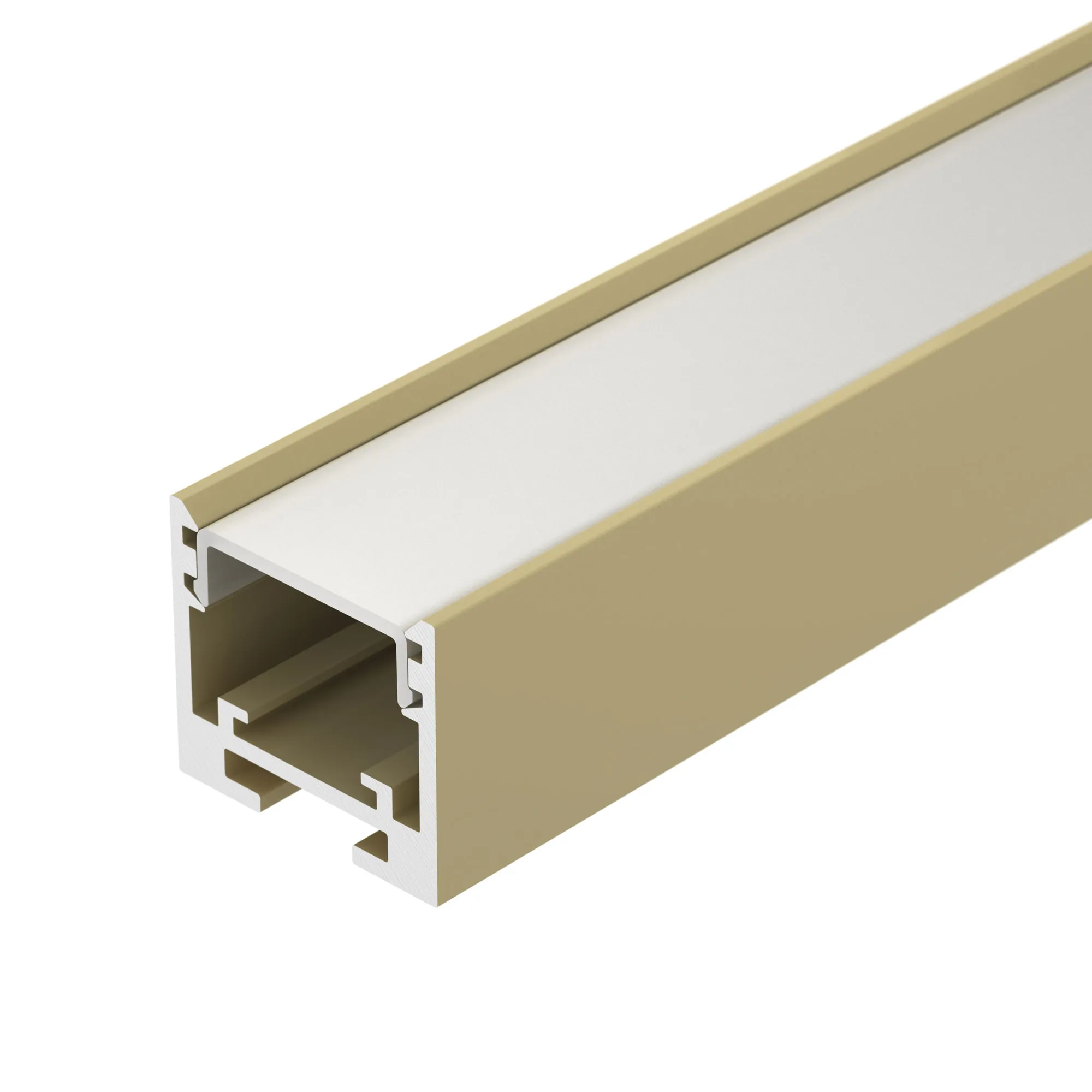 Профиль SL-LINE-2522-2500 CHAMPAGNE GOLD  (Arlight, Алюминий) - Изображение